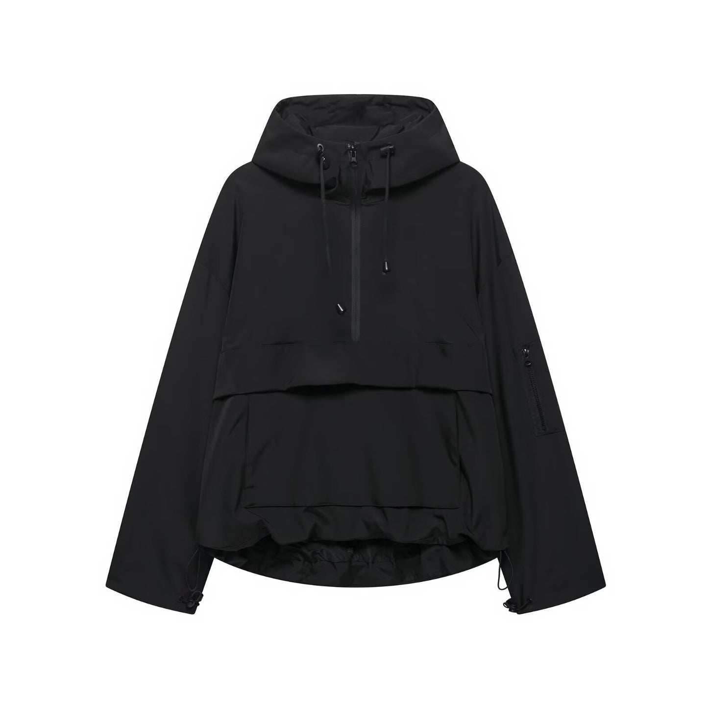 Women's Three-proof Fabric Hooded Jacket Multi-color Outdoor Jacket Coat