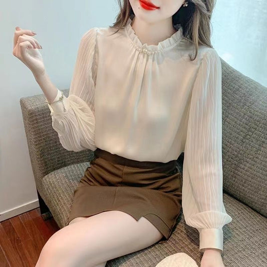 Casual Versatile Long Sleeves Stylish Trendy Top