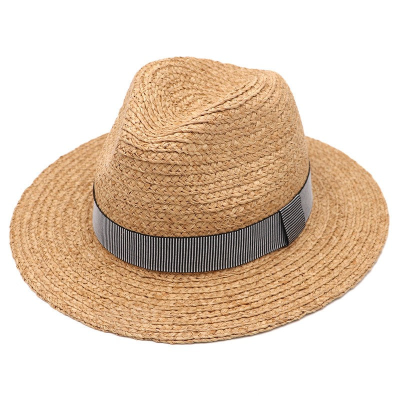 Sunscreen And Sunshade Rolled Jazz Hat