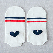 Invisible Three Dimensional Trend Student Boat Socks