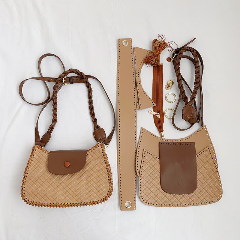 Diy Hand Bag Self Made Woven Material