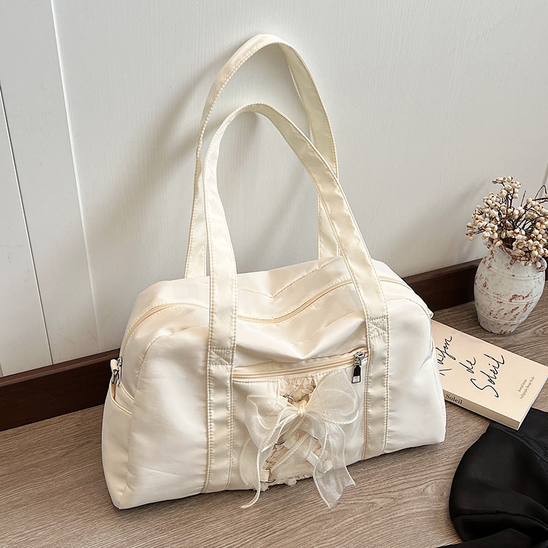Spring And Summer Nylon Large Capacity Shoulder Bag