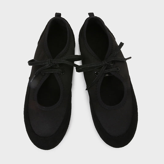 Satin Fashion Low-cut Ballet Flats Lace Up
