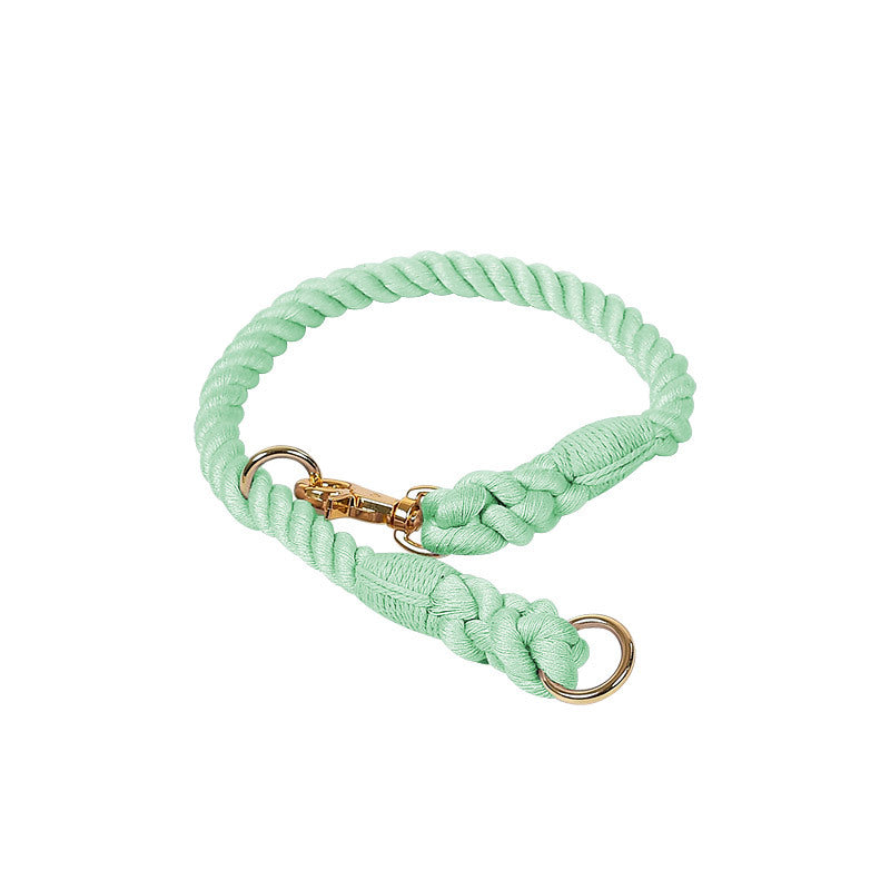 P-type Collar For Small And Medium Dogs With Adjustable Weave
