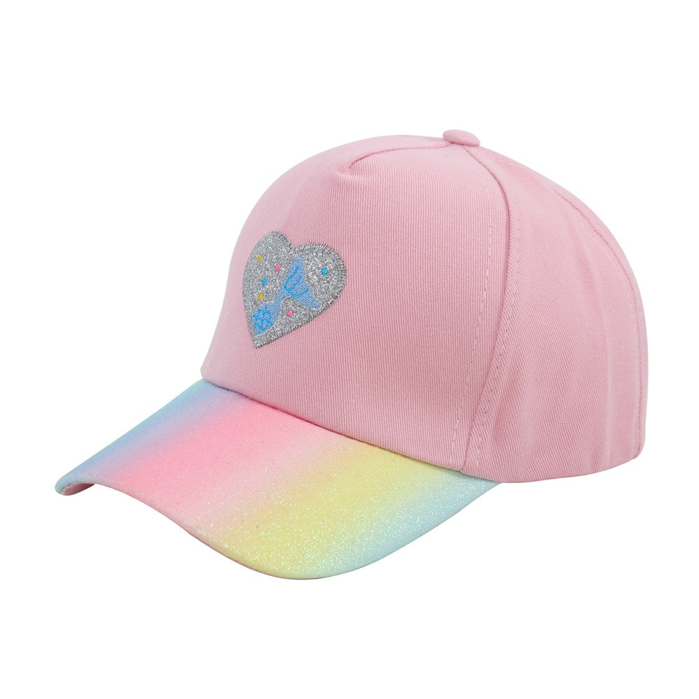 Children's Cartoon Gradient Peaked Cap