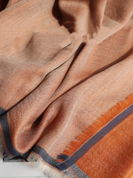 Cashmere tørklæde og ring af fløjl