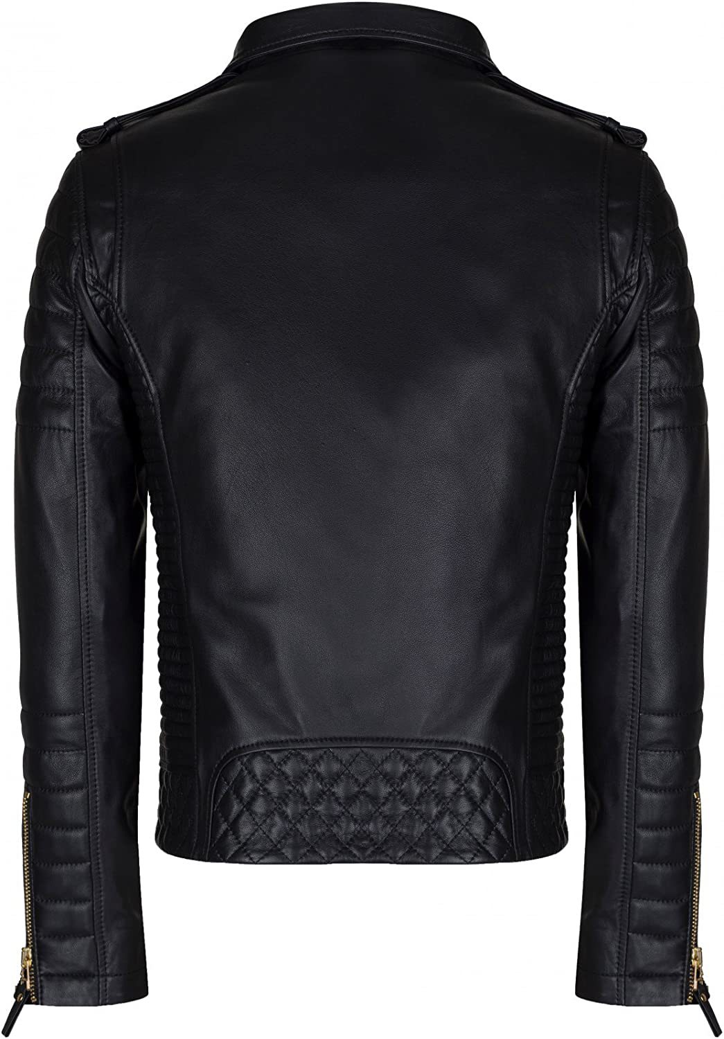 Thick Collar European And American Double Zipper Jacket