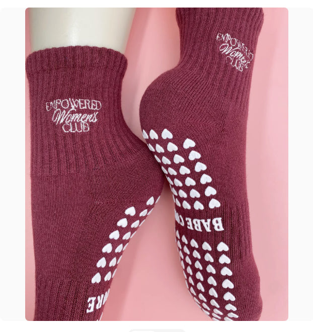Thin Mid Tube Women's Professional Anti Slip Yoga Socks