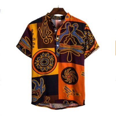 Men's Bamboo And Linen Shirt