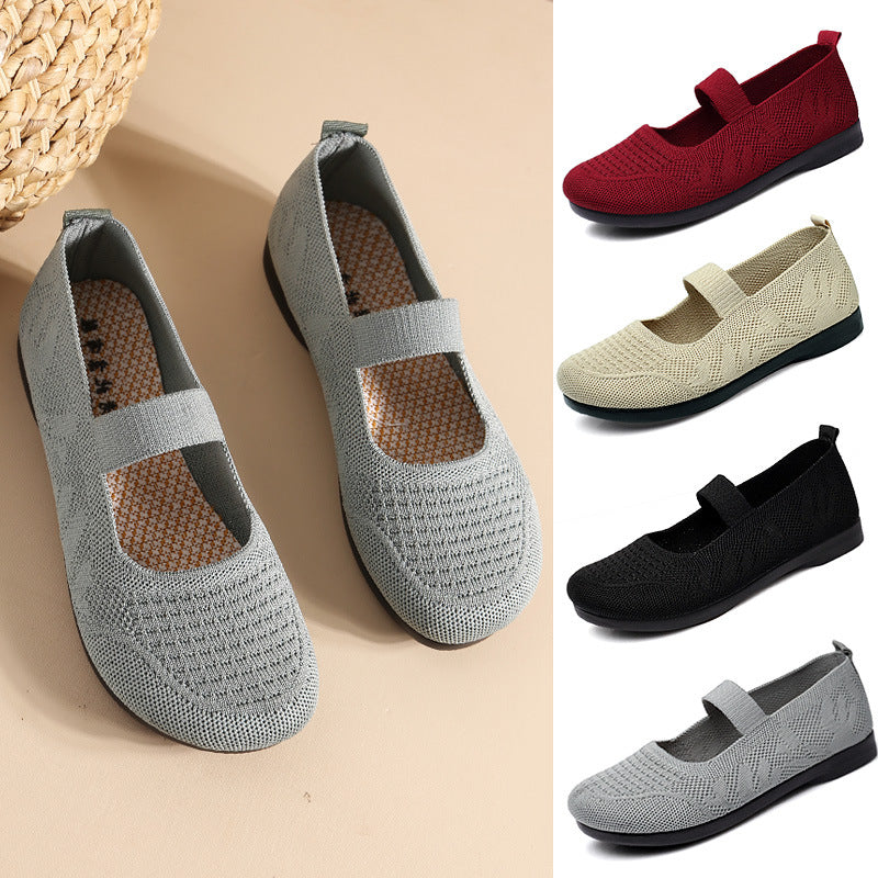 Comfort And Casual Middle-aged And Elderly Shoes For The Old Breathable