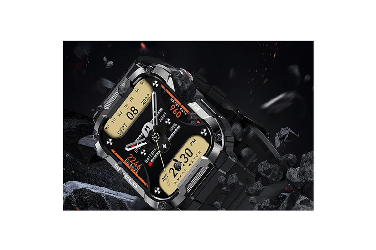 Health Tracker Rugged Smart Watch