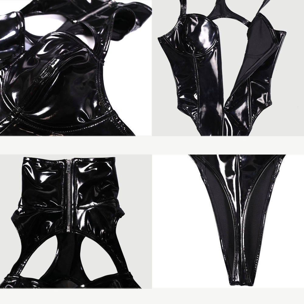 Latex Ammonia Three-dimensional Chest Bust Bodysuit