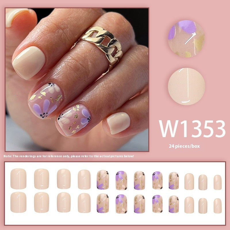 Fashion Guest Sweet And Simple Temperament Nail Patch