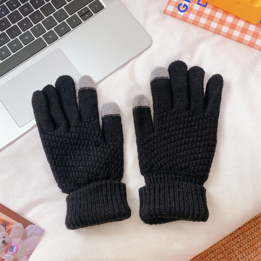 Student Japanese Girl Heart Full Finger Five-finger Gloves
