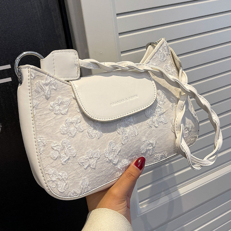 New Fashion Cloth One Shoulder Casual Versatile Messenger Bag