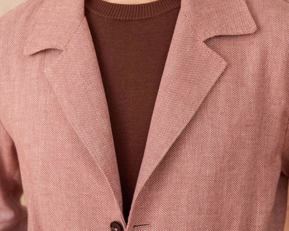Lightweight And Unstructured Leisure Cotton Linen Coat