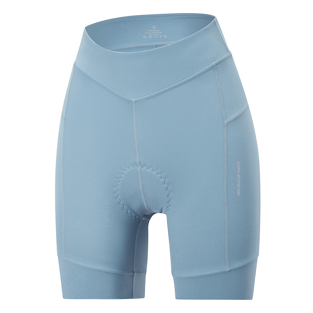 Cykelshorts med Silica Gelpude Stødabsorberende Høj Elasticitet 5-punkts Cykelshorts