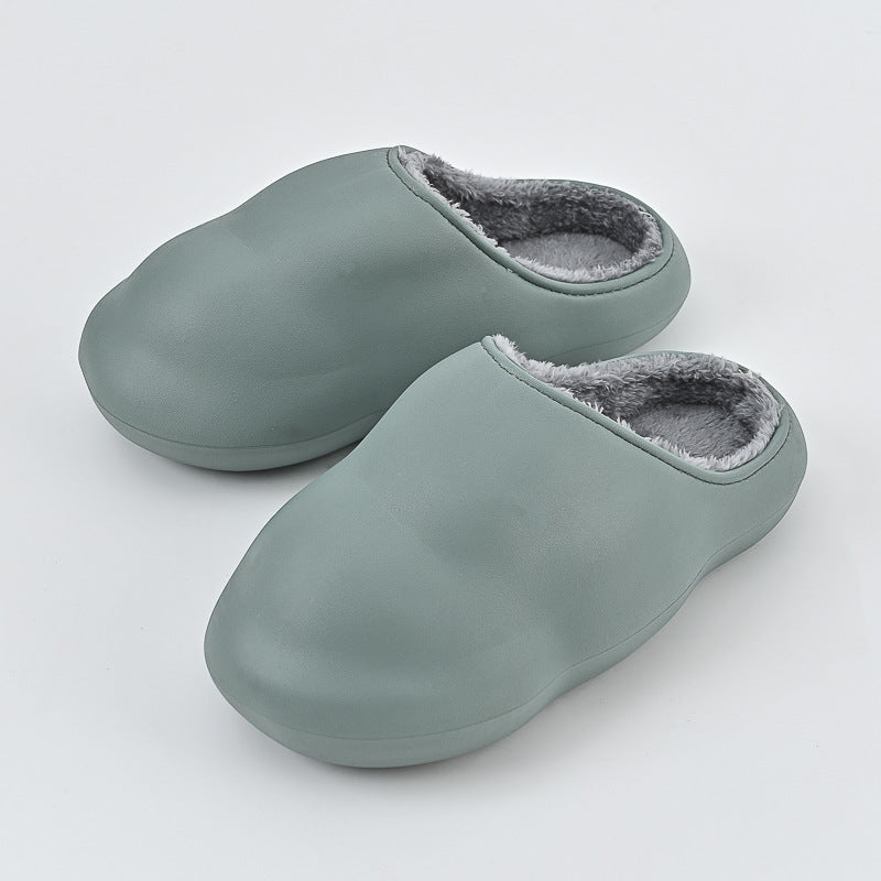 Dinosaur Egg Macaron Girl Solid Color Simple Slippers