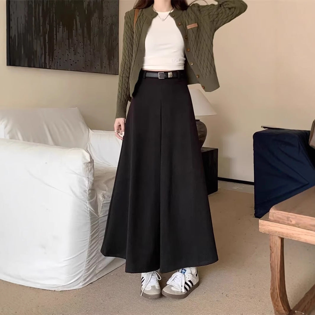 Half Length Design Versatile Large Swing Skirt