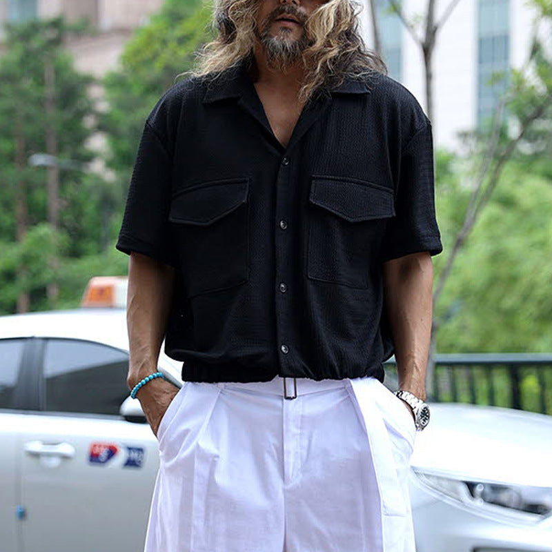 European And American Men's Shirt