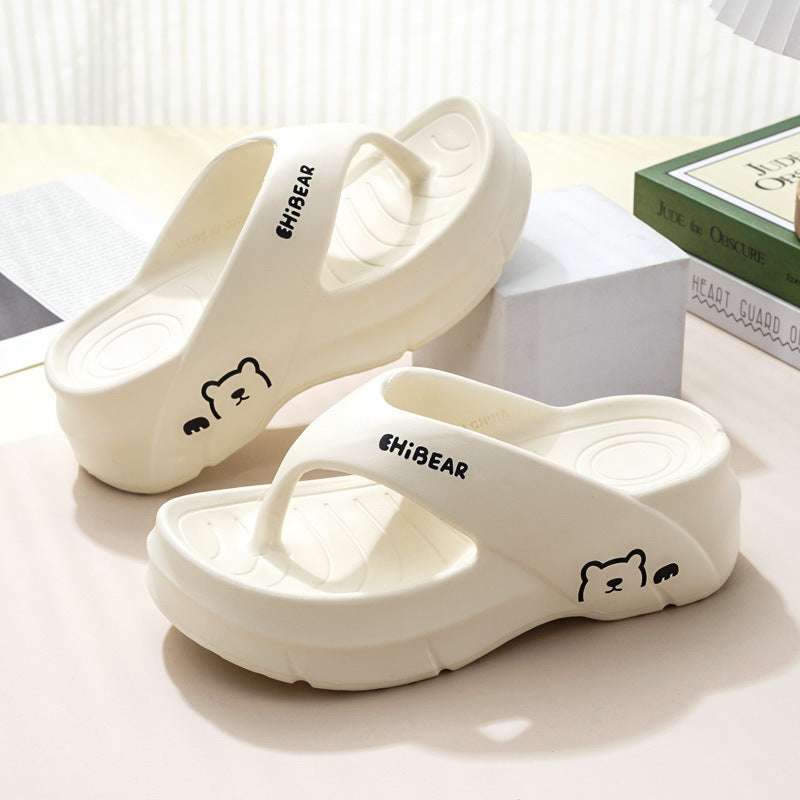 Flip Flops Wear Thick-soled Non-slip Wear-resistant Slippers