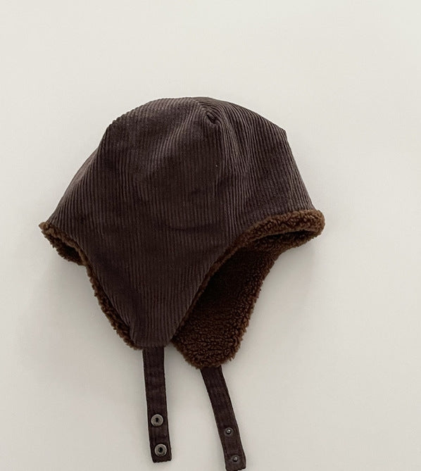 Quilted Lamb Wool Ushanka Women's Double-sided Wear