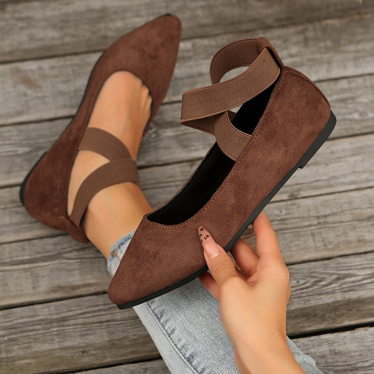 Plus-size Casual Womens Loafer Shoes