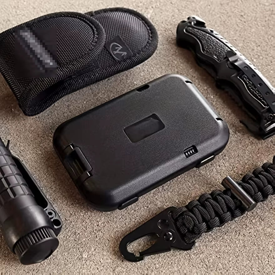 Metal Wallet Wallet, RFID Block Minimalist Wallet Men'S Ultra Thin Aluminum Clip Pocket Cash Credit Card Holder