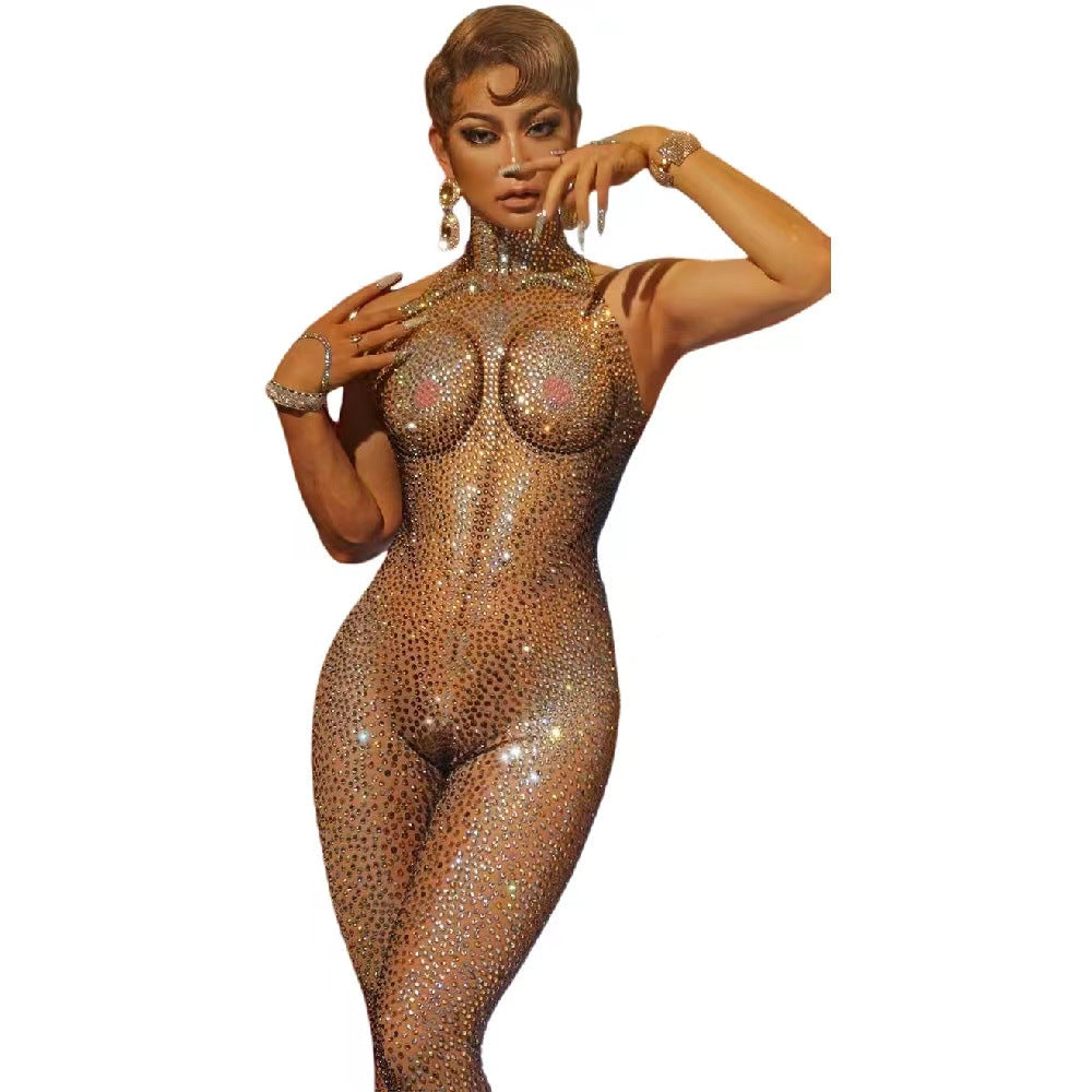 Kvinders Mode Personlighed Udhulet Jumpsuit