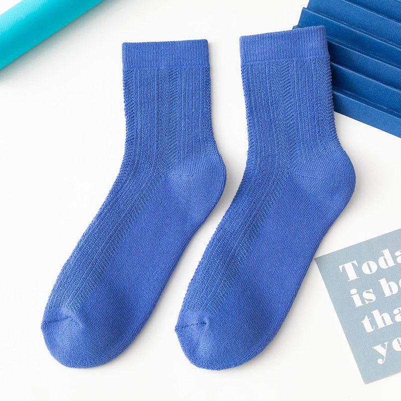Female Female Middle Tube Cartoon Extra Thick Warm-keeping Socks