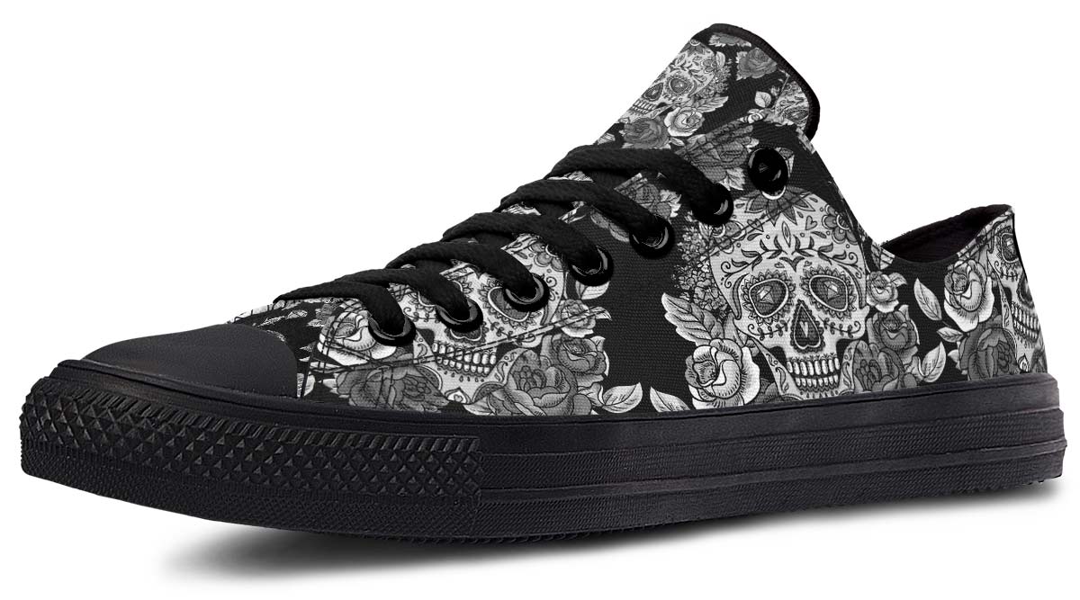 Fashion Print Couple Low-Top Canvas Shoes