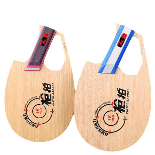 Ten-generation Special-shaped Gun Shot Pure Wood Carbon Q10 Table Tennis Flooring