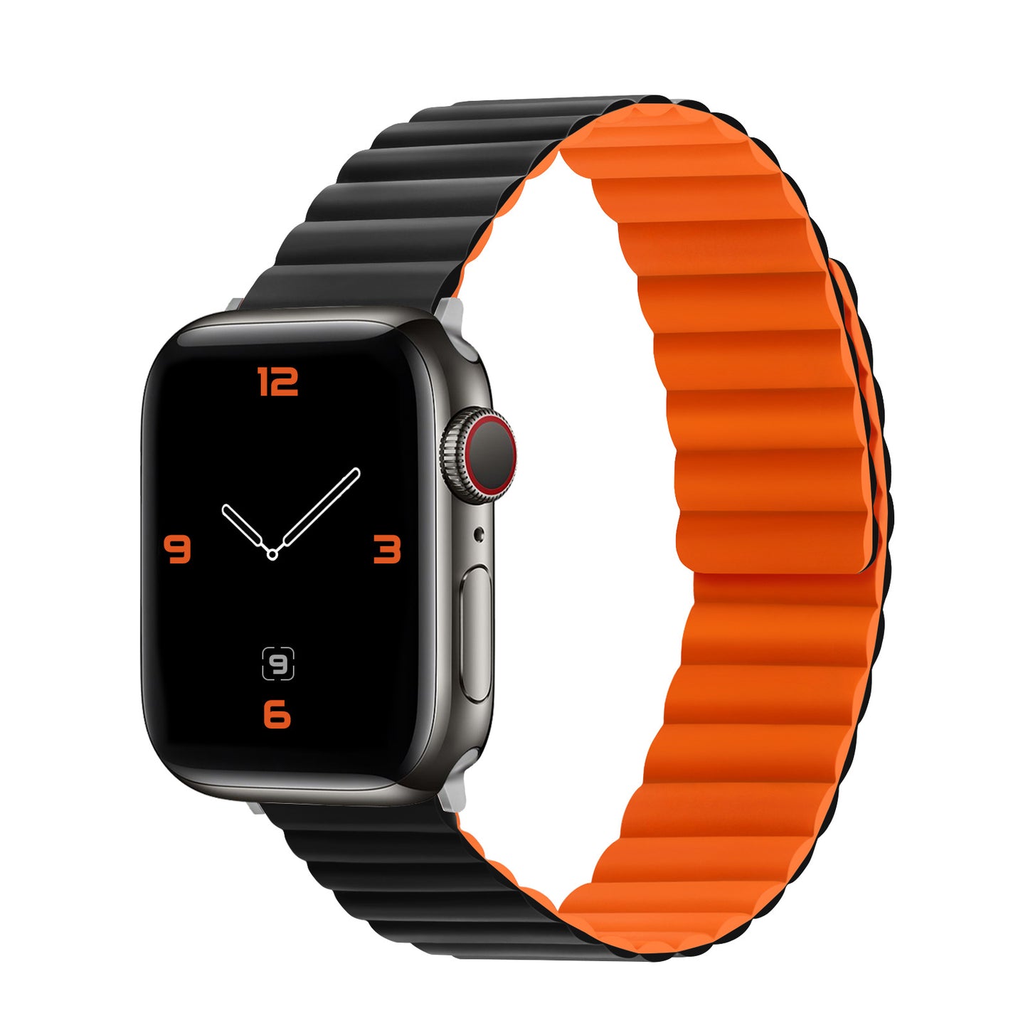 Applicable Magnetic Silicone Watch Strap
