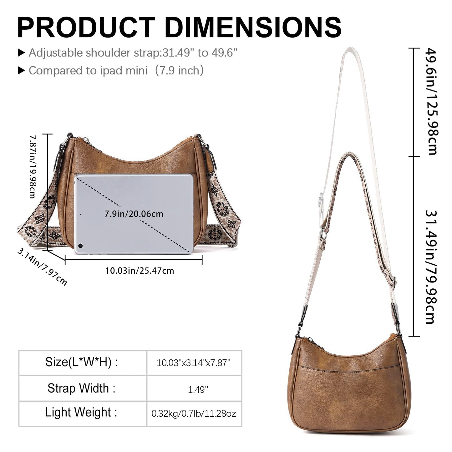 European And American Retro Solid Color Shoulder Bag