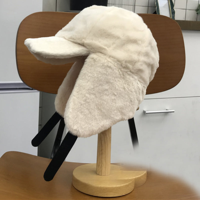 Women's All Match Warm Plush Lei Feng Hat