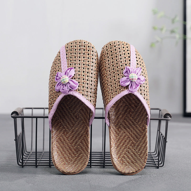 Non-slip Linen Grass Woven Couple Linen Home Floor