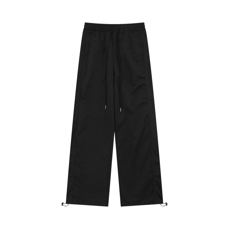 Women's Solid Color Casual Loose Wide Leg Sports Pants