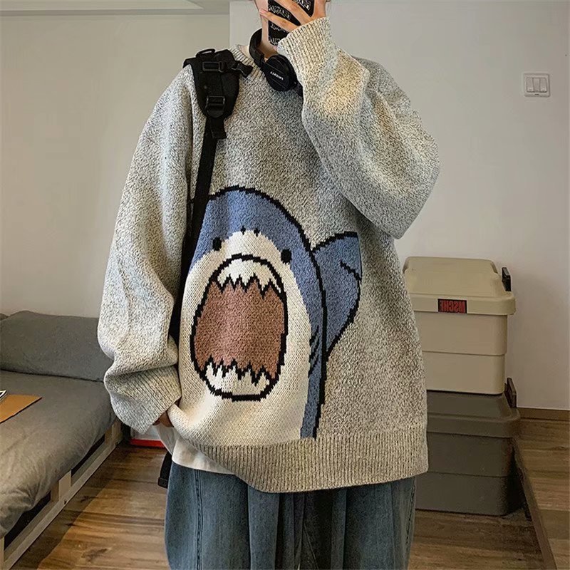 Autumn And Winter Thick Loose Personality Base Sweater