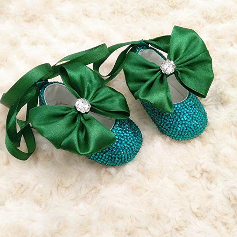 Foreign Trade Photo Props Baby Rhinestone Shoes