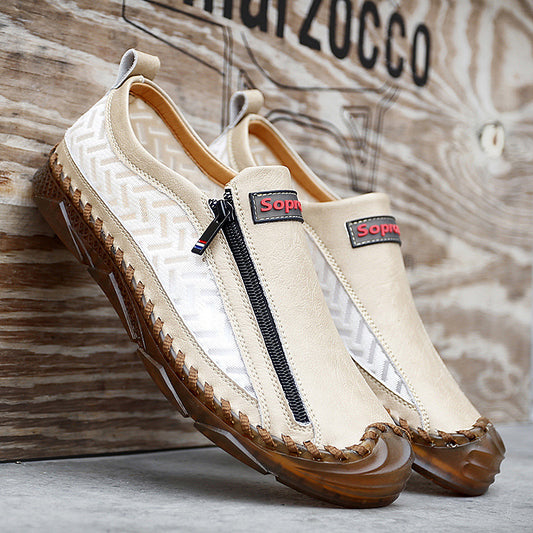 Fashion Men's Simple Casual Leather Shoes