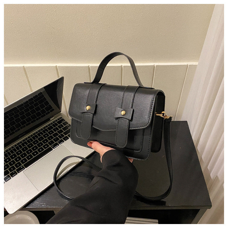 Retro Fashion Casual Crossbody Bag Simple Texture