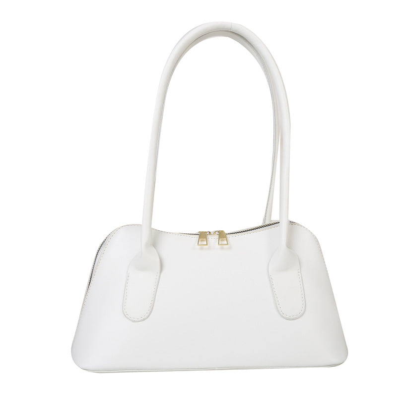 Solid Color Shoulder Underarm Small Square Bag