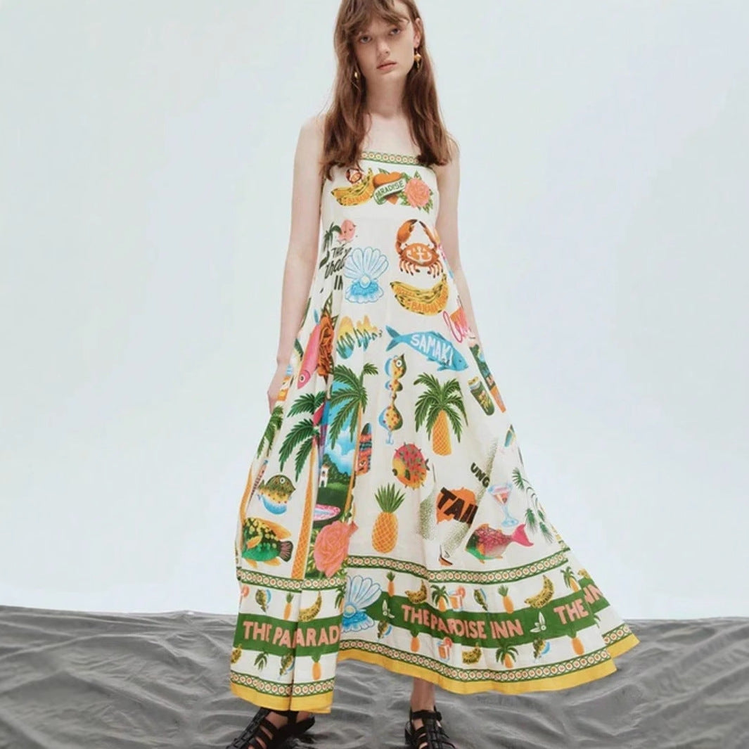 Summer Best-Selling Printed Womens Skirt For Ladies