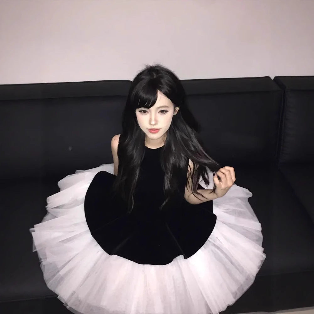 Elegant Princess-Like Puffy Dress For Women