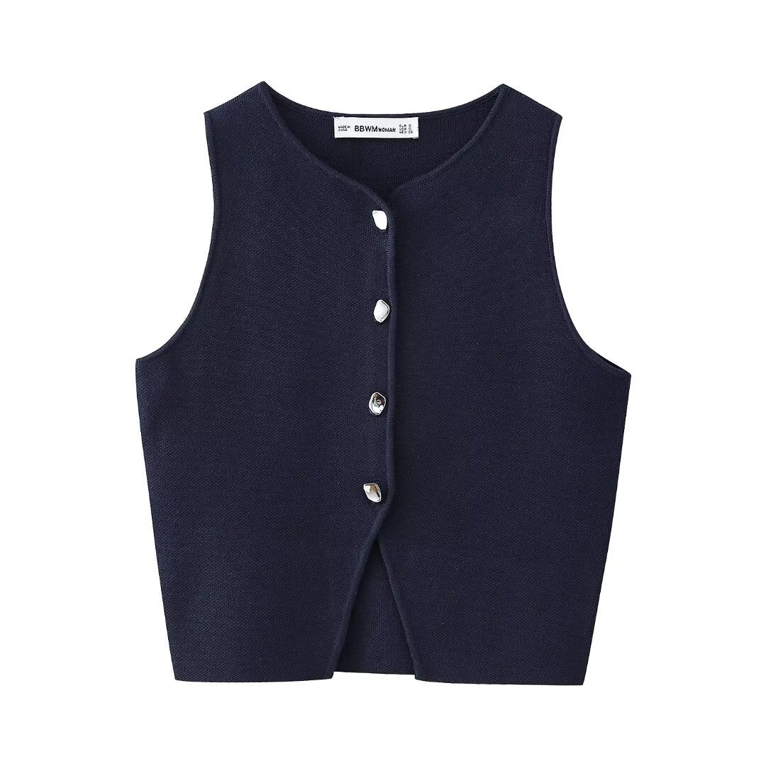 Women's Knitted Short Top