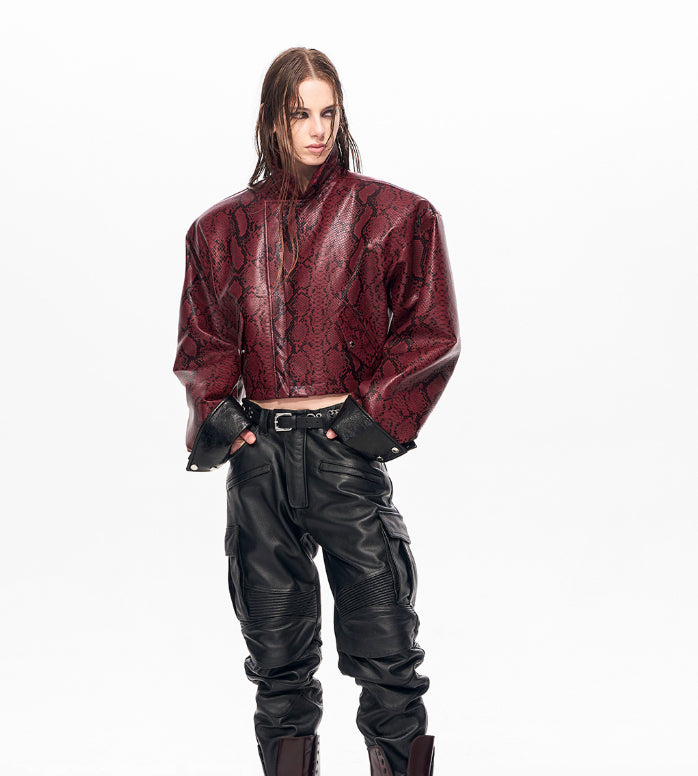 Winter Men's Stylish Flip-collar Padded Jacket