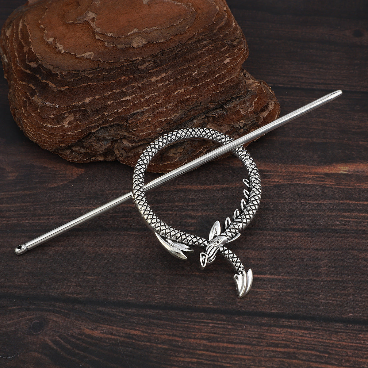 Medieval-style Retro Flying Dragon Dragonfly Hairpin Hair Clip Set