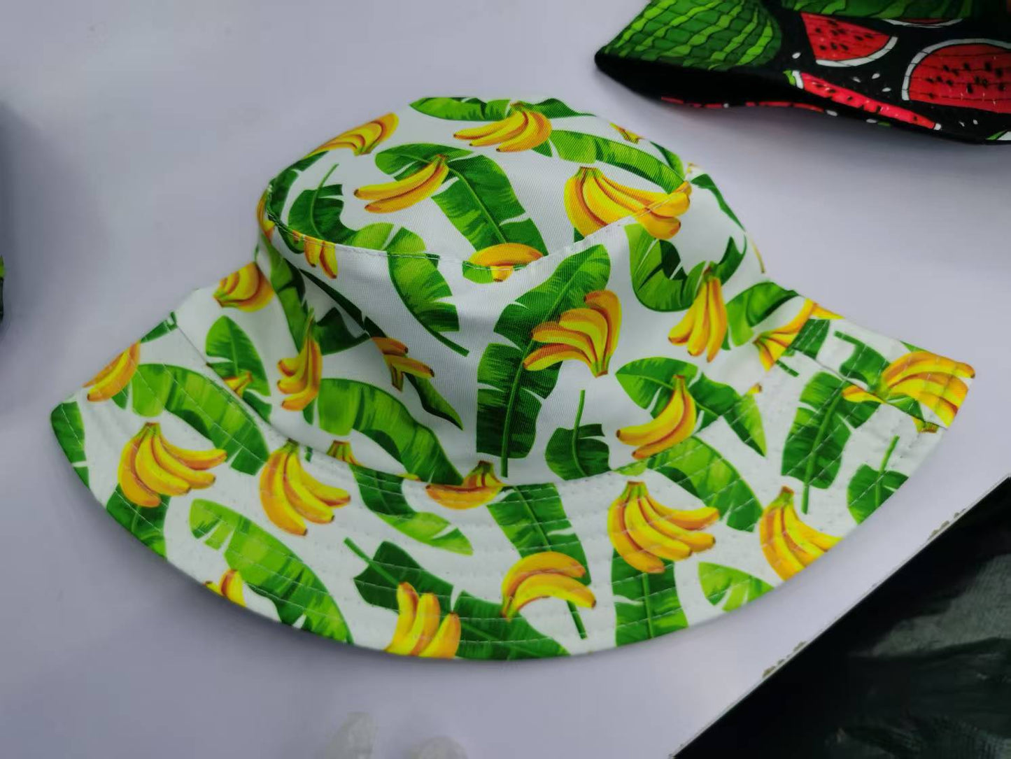 Creative Pattern Series Double-sided Wear Sunshade Breathable Bucket Hat