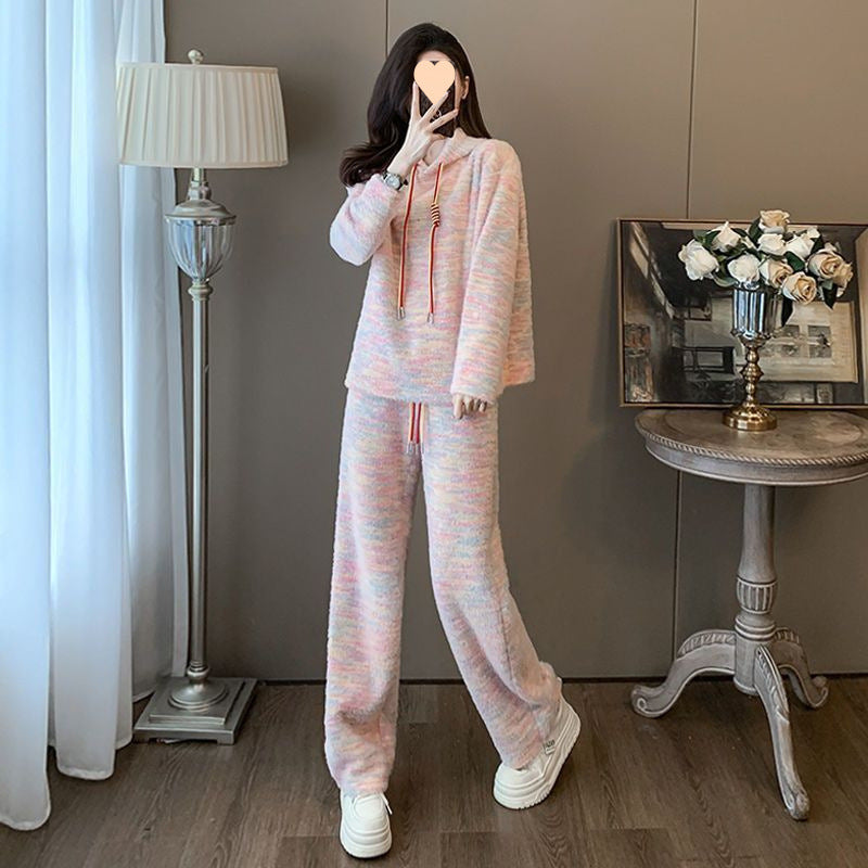 Hong Kong Style Fashion Casual Exercise Suit