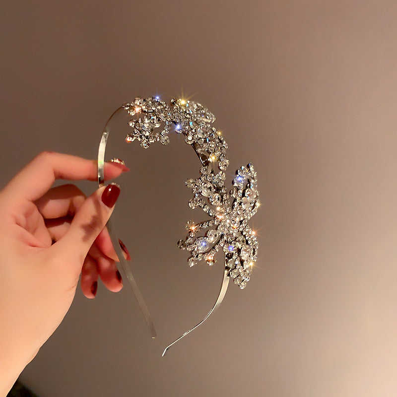 Circle Square Diamond-laid Headband Fashion Personality